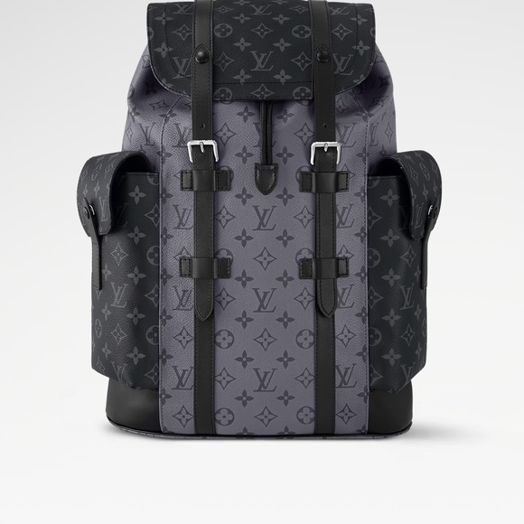 Louis Vuitton Christopher MM Monogram Eclipse Backpack - Picture 2 of 13